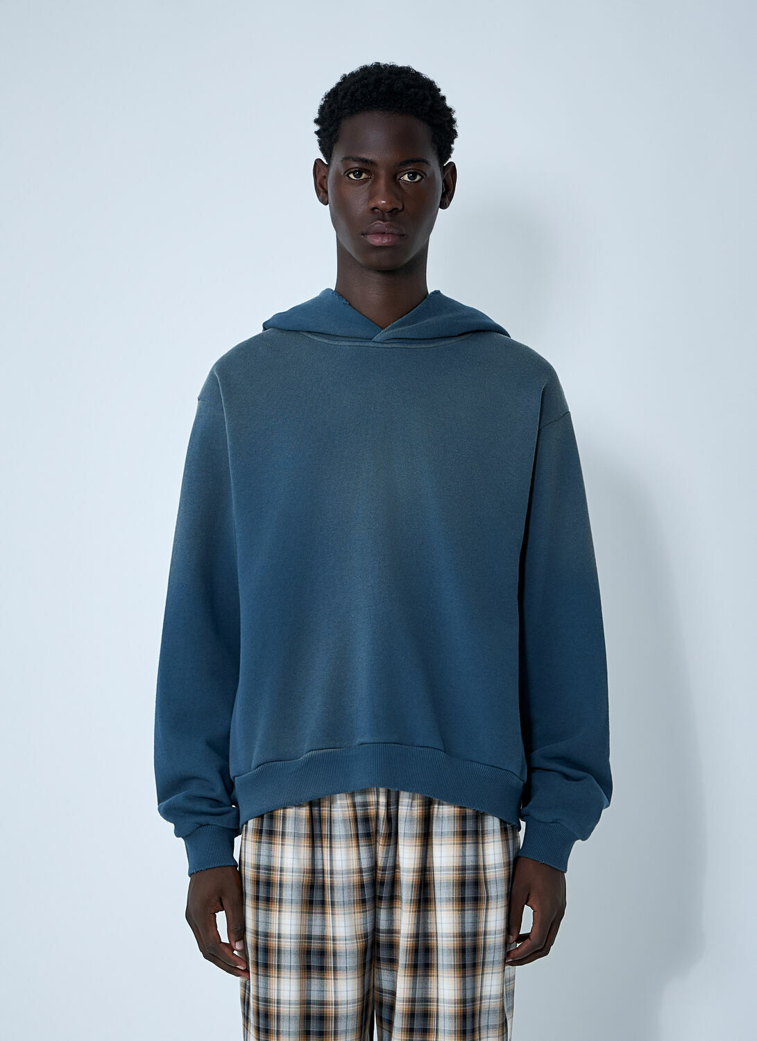 Acne Studios Hooded Logo Motif Sweatshirt