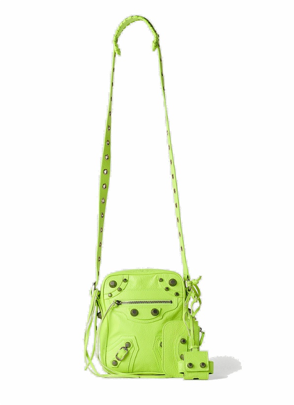 Photo: Balenciaga - Le Cagole Mini Crossbody Bag in Green