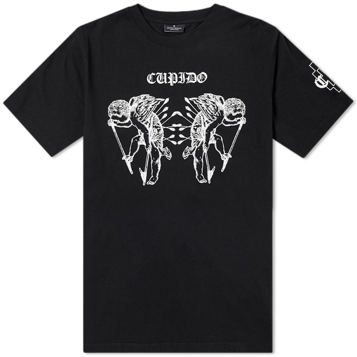 Photo: Marcelo Burlon Cupid Tattoo Print Tee Black