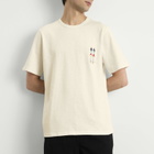Folk Men's Presented by END. People T-Shirt in Off White