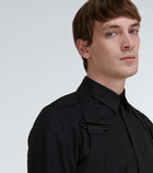 Givenchy - U-Lock harness cotton poplin shirt