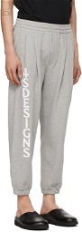 4SDESIGNS Grey Two Pleat Lounge Pants