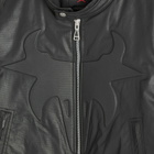 Air Jordan x Travis Scott Waxed Jacket in Black/Red/Noir