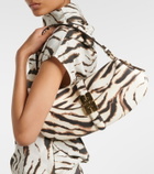 Ganni B-Kat Small zebra-print shoulder bag