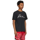 Rhude Black Logo Script T-Shirt