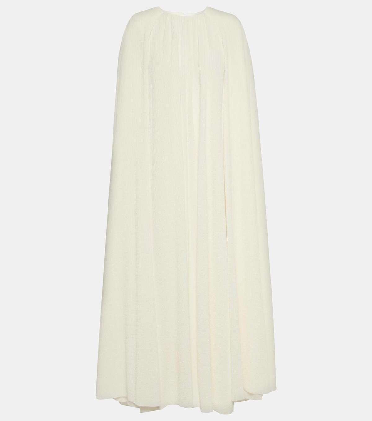 Emilia Wickstead Bridal Olivette caped midi dress
