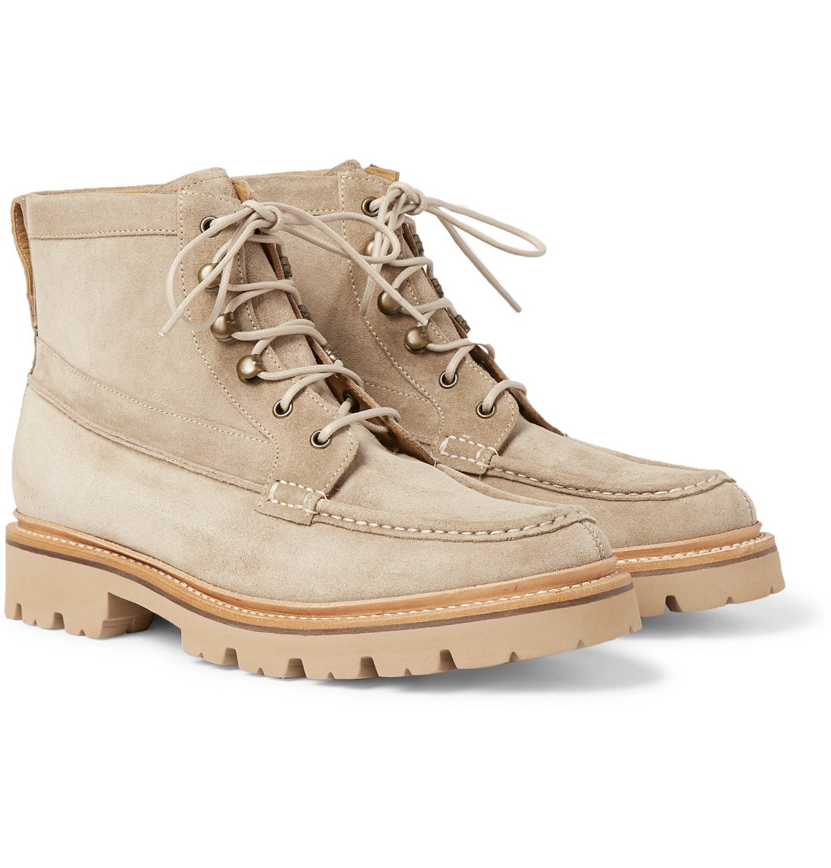 Grenson - Rocco Suede Boots - Brown Grenson