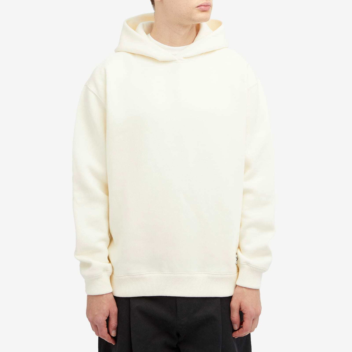 Róhe Men's Oversized Logo Hoodie in Off White