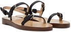 Gabriela Hearst Black Steward Sandals