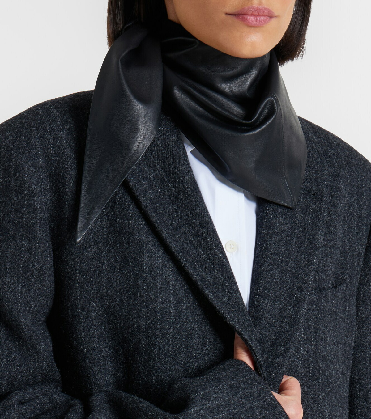 Lemaire Leather scarf