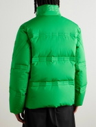 Moncler Genius - A$AP Rocky Logo-Appliquéd Quilted Twill Down Jacket - Green