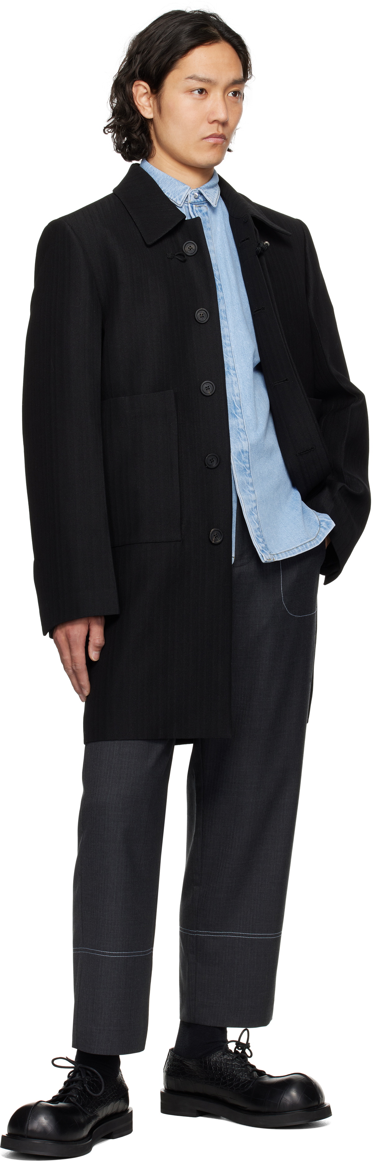 ADER error Black Product. 27 Coat