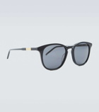 Gucci - Round acetate and metal sunglasses
