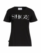 Shoe Womens T-shirt in Black
