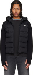 Moncler Grenoble Black Maglia Down Jacket