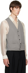 SOSHIOTSUKI Gray Last Button Vest