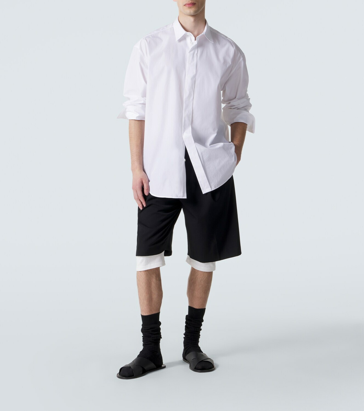 The Row Nilo cotton shirt