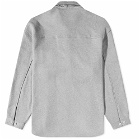 Sunnei Men's Pocket Overshirt in Grey Melange