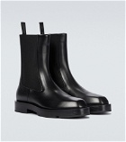 Givenchy - Squared box leather Chelsea boots