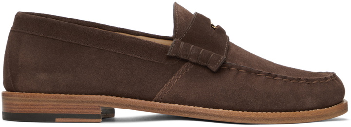 Photo: Rhude Brown Suede Penny Loafers