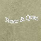 Museum of Peace and Quiet Men's Wordmark Popover Hoodie in Olive