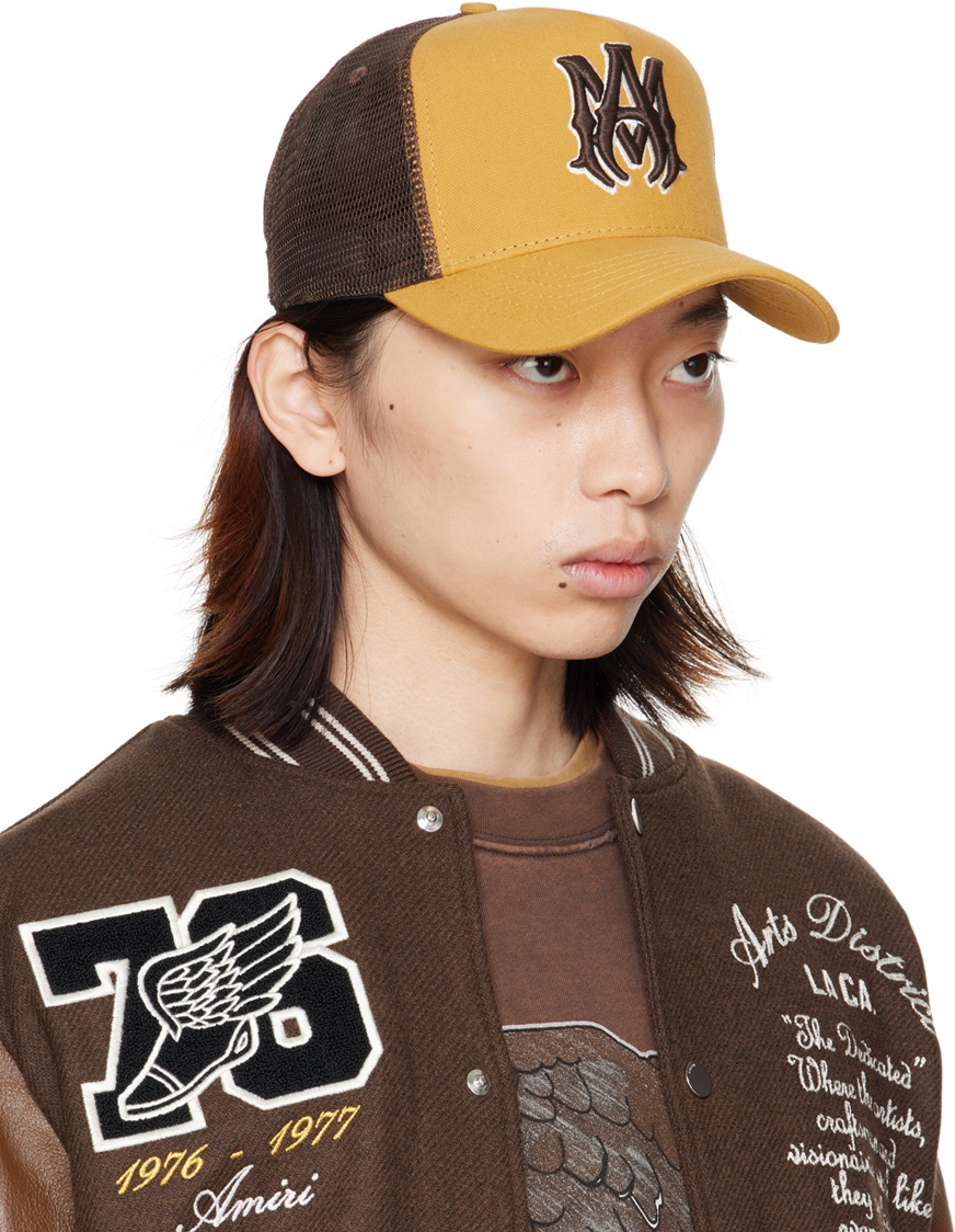 3*y様 国内タグ付 AMIRI MA TRUCKER ベイビーブルー トラッカ AMIRI Men's Ma Trucker Cap in Baby Blue Amiri