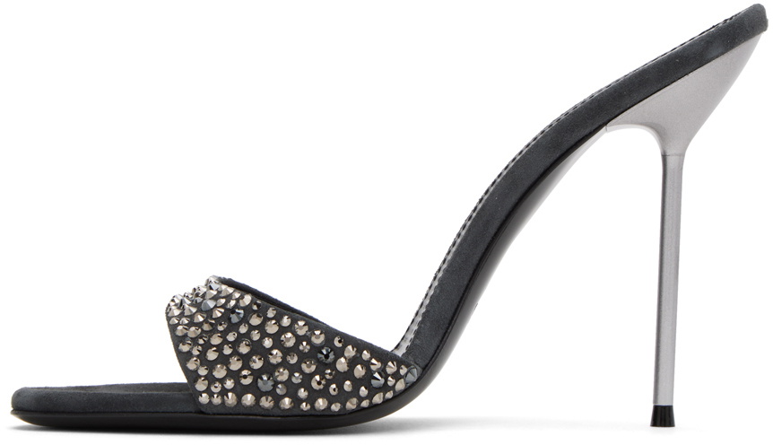 サンダル・ミュール Paris Texas Holly Stiletto Mule Paris Texas Holly Stiletto Leather Mule | ShopSimon