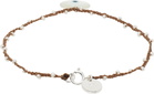 UNDERCOVER Brown SEE REAL FLOWERS Edition UC1E4A01-4 Bracelet