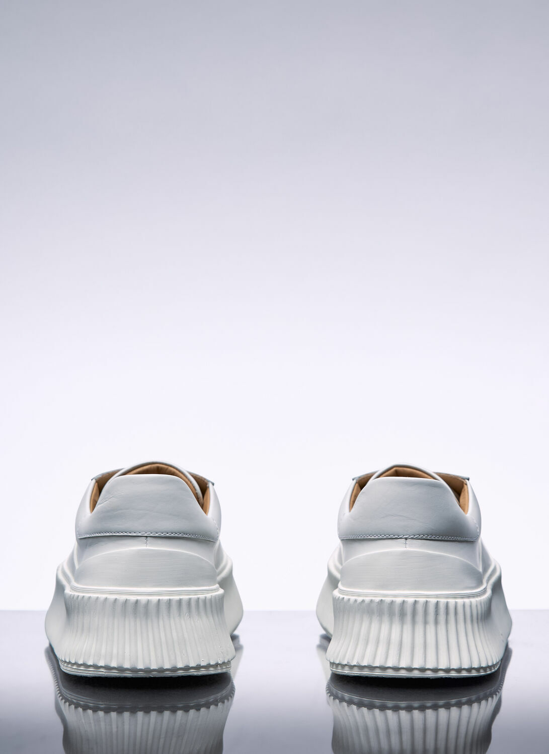 Jil Sander Leather Sneakers