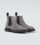 George Cleverley Jason suede Chelsea boots