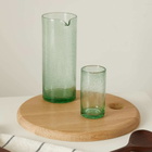 Ferm Living Oli Water Glass - Tall in Recycled Clear