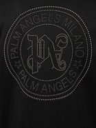 PALM ANGELS - Milano Stud Zip-up Tech Track Sweatshirt