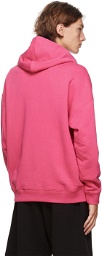 Givenchy Pink Address Logo Patch Hoodie