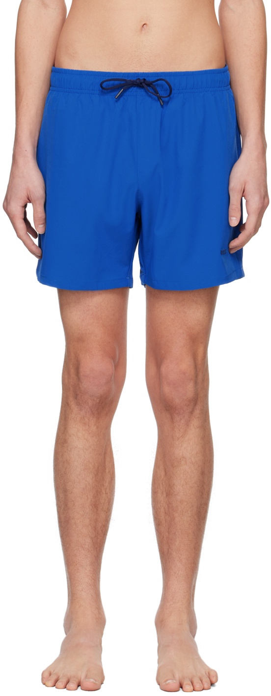 Photo: BOSS Blue Quick Drying Swim Shorts