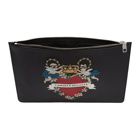 Dolce and Gabbana Black Angels DGFamily Pouch