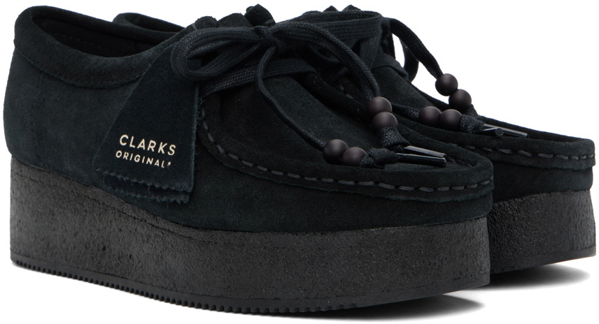 Clarks Originals Black Wallacraft Bee Derbys