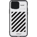 Off-White Black Quote Diag iPhone 11 Pro Case