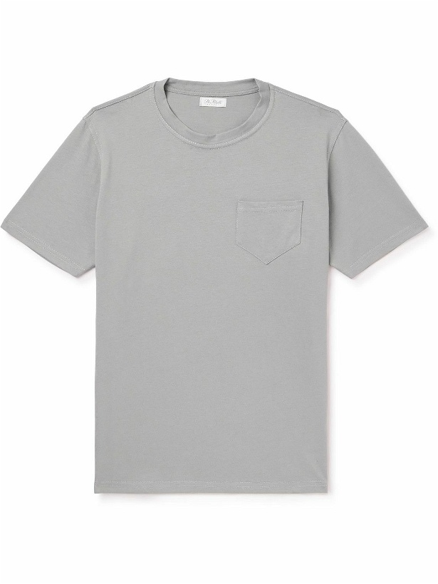 Photo: De Petrillo - Cotton-Jersey T-Shirt - Gray