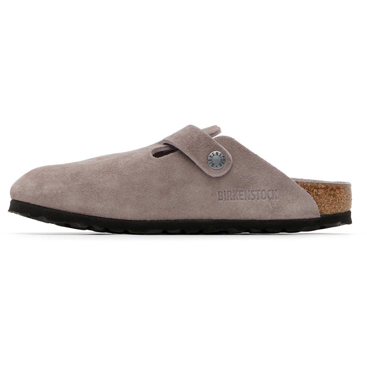 Birkenstock Purple Narrow Boston Soft Footbed Slip-on Loafers