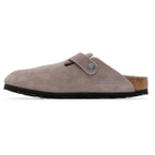 Birkenstock Purple Narrow Boston Soft Footbed Slip-on Loafers