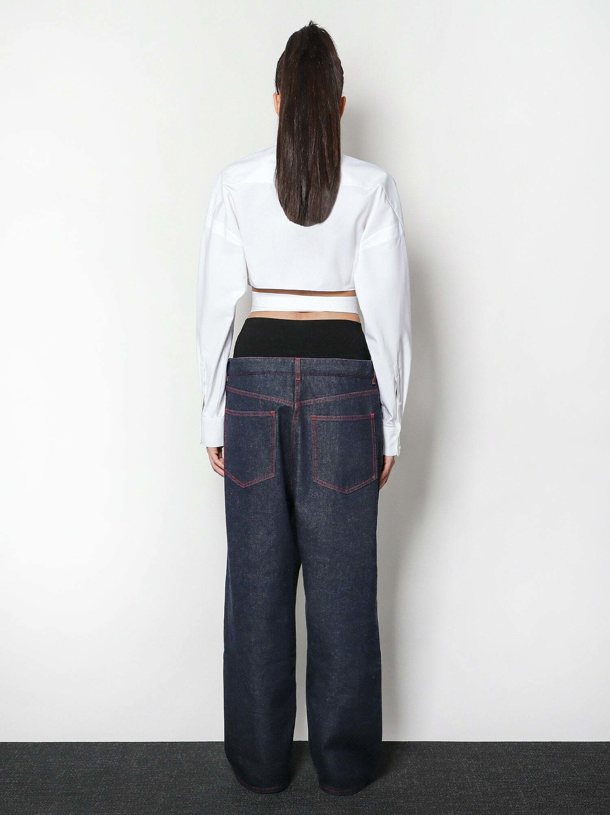 ALAIA - Woman - White - T-shirt main image 1