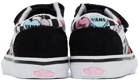 Vans Baby Black & White Candy Hearts Old Skool V Sneakers