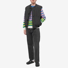 Howlin by Morrison Men's Howlin' Flying Tapes Stripe Crew Knit in Apollo