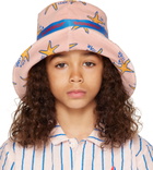 Bonmot Organic Kids Pink 'I'm A Star' Bucket Hat