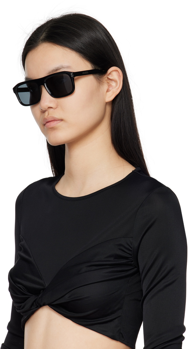 Isabel Marant Black Rectangular Sunglasses