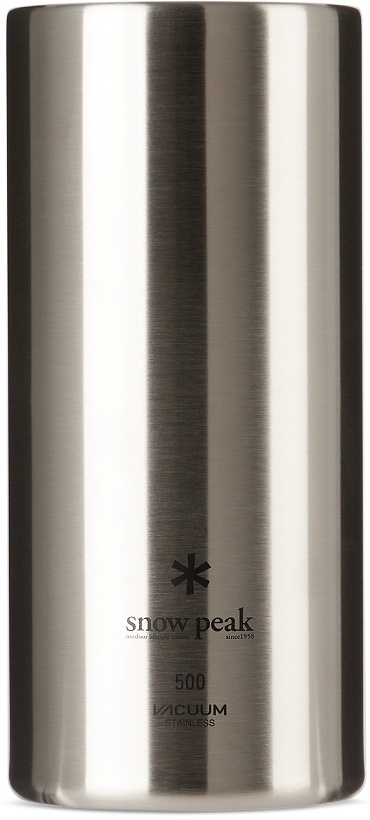 Photo: Snow Peak Silver Shimo Can Cooler, 500 mL