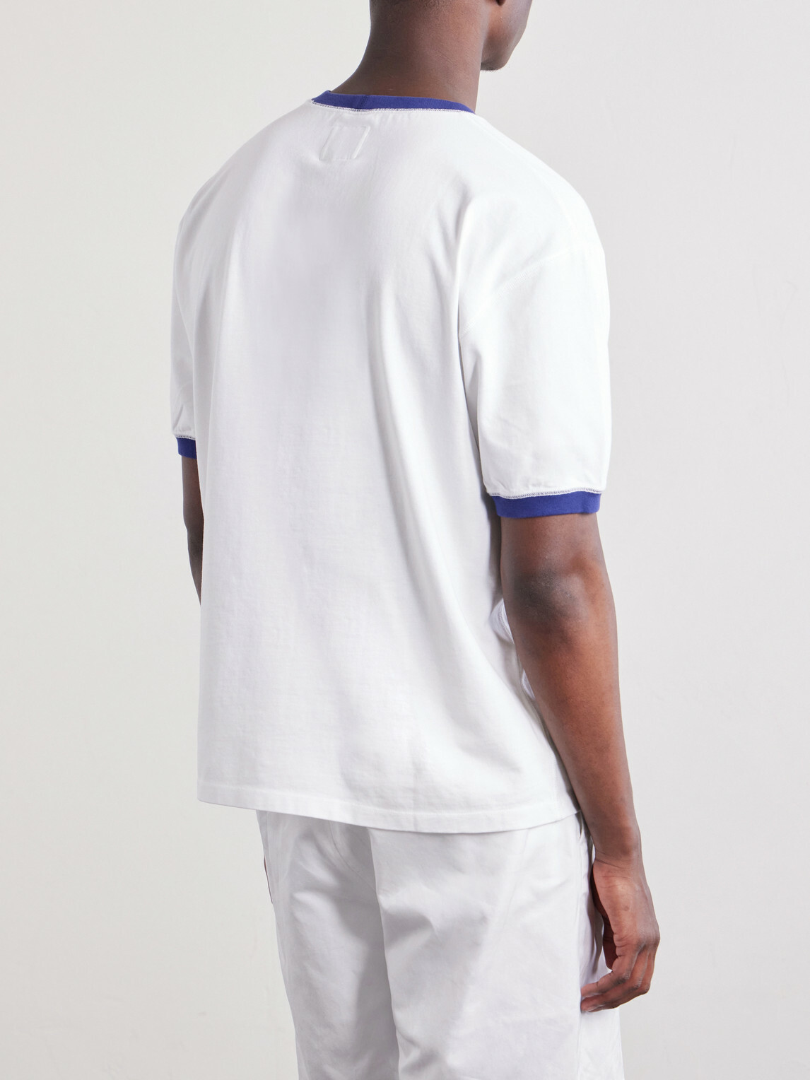 Drake's - Cotton-Jersey T-Shirt - White