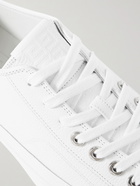 GIVENCHY - City Full-Grain Leather Sneakers - White