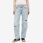 Tommy Jeans Women's Sophie Low Waisted Jeans in Denim Light