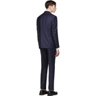 Ermenegildo Zegna Navy Wool Milano Easy Suit